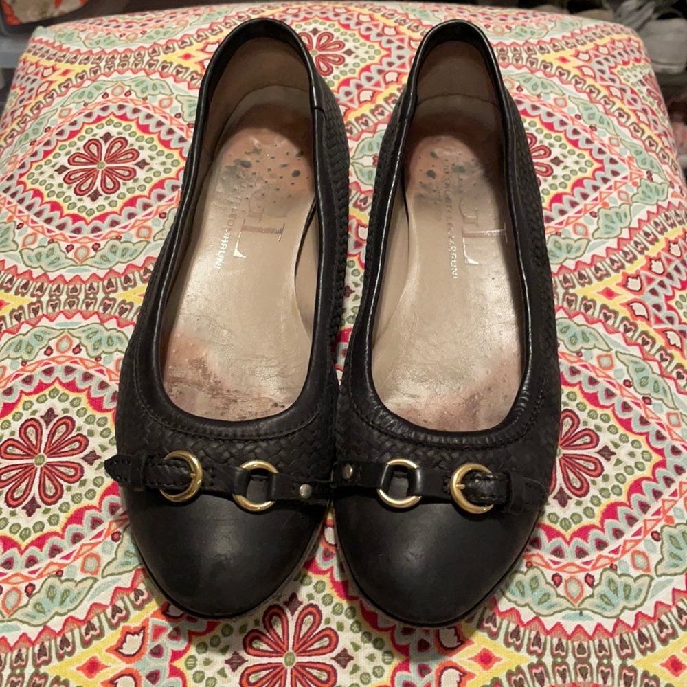 Well Worn AGL Woven Cap Toe Monika Flat